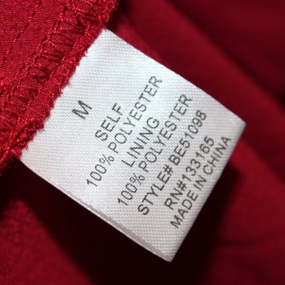 Naked Wardrobe - Strappy Maxi Dress with Full Skirt, color Burgundy, size 8 - Picture 5 of 10